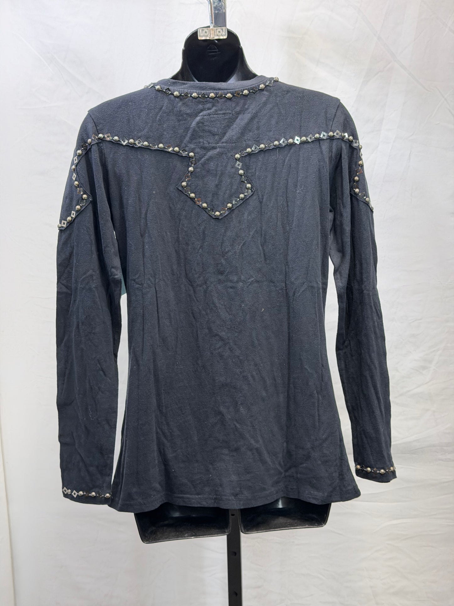 CF107-64 BLK SUNRISE PRAYER TOP S