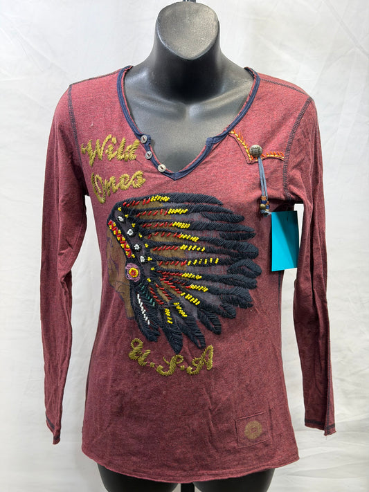 CF107-77 WILD ONES TOP XS