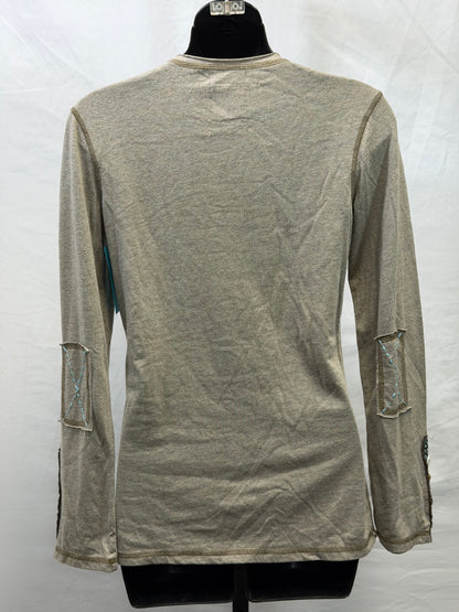 CF107-78 TINY BUTTONS TOP XS