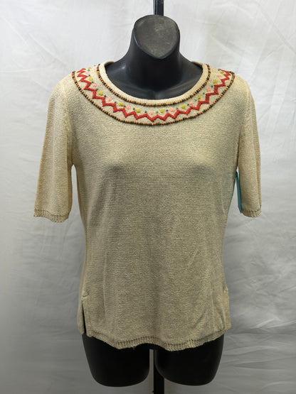 CF107-85 STRING KNIT SWEATER XS