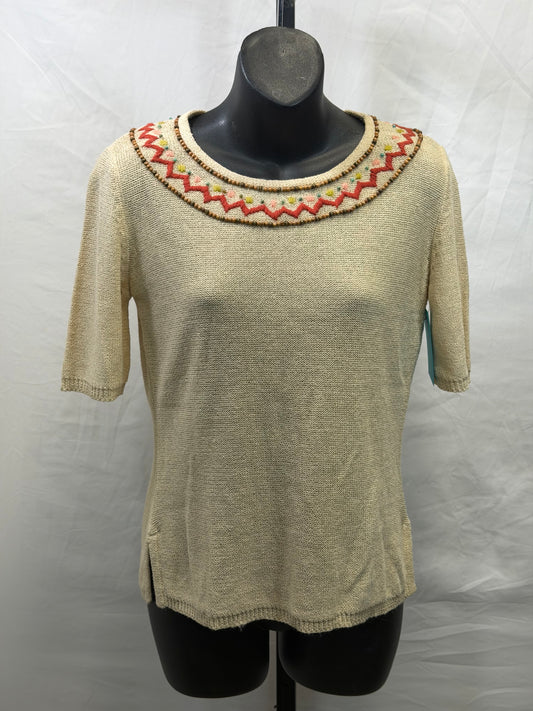 CF107-85 STRING KNIT SWEATER XS