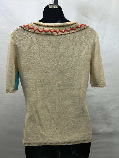 CF107-85 STRING KNIT SWEATER XS