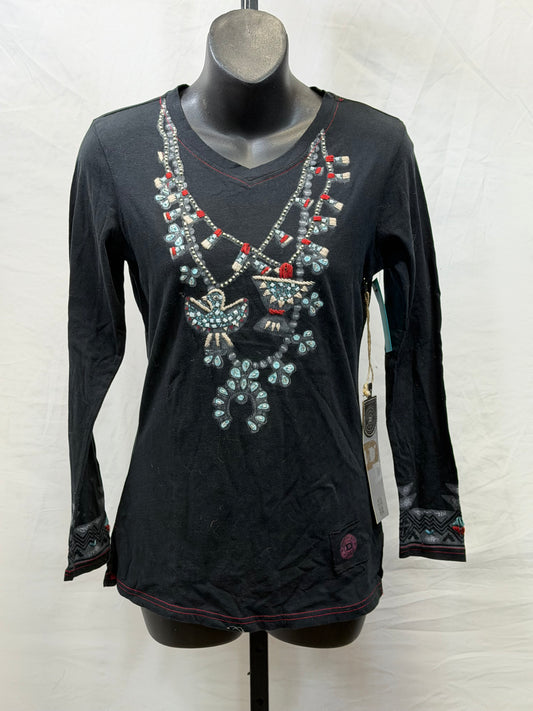 CF107-93 THUNDERBIRD NECKLACE TOP XS