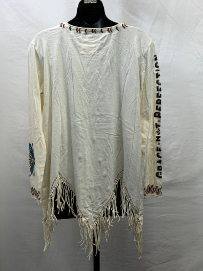 CF107-95 WARRIOR SKULL TOP XS