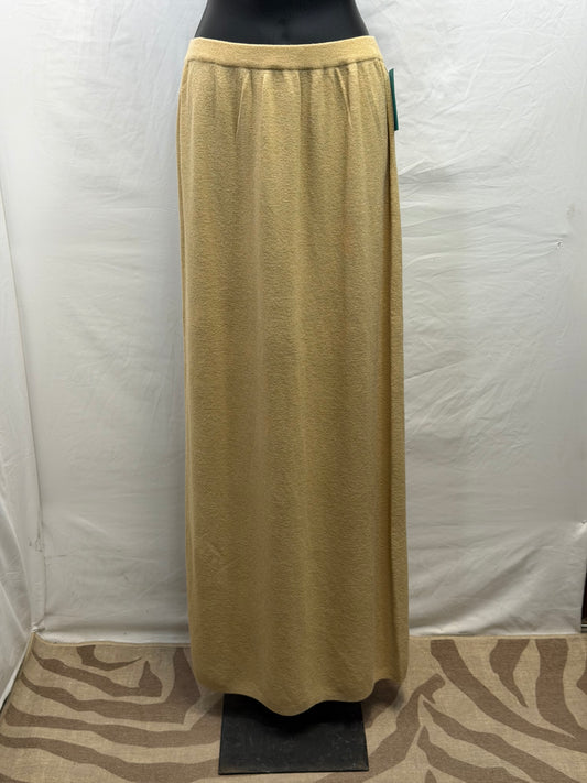 CF107-116 BUTTER MAXI SKIRT M