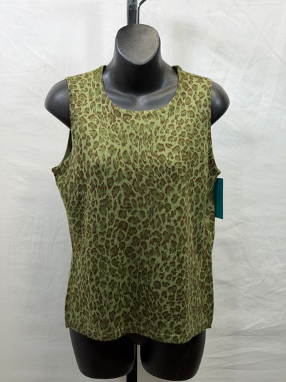 CF107-132 GREEN LEOPARD TANK S