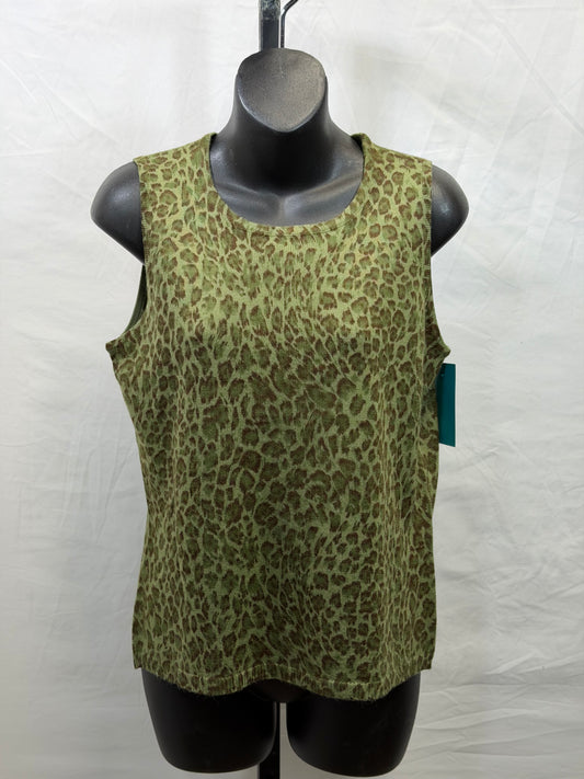 CF107-132 GREEN LEOPARD TANK S