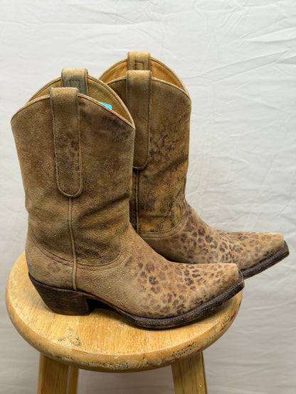 CF52-249 OG TAN CHEETA BOOT 5.5