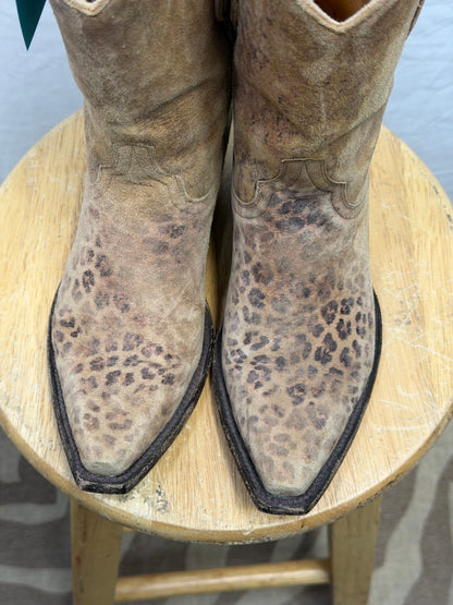 CF52-249 OG TAN CHEETA BOOT 5.5