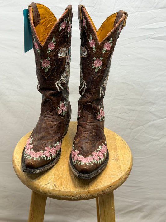 CF52-252 SKELEY COWGIRL BOOT 6