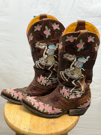 CF52-252 SKELEY COWGIRL BOOT 6