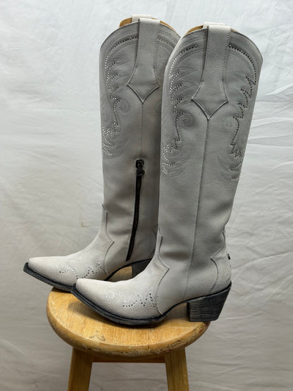CF38-56 OG LONG TALL SALLY CRYSTAL BOOT 7.5