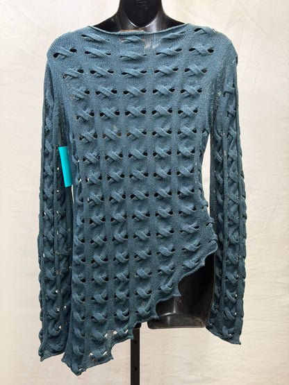 CF55-83 BLU/GRN A-SYM SWEATER XS