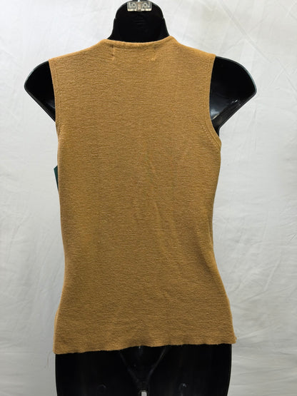 CF55-95 TAN TANK W/ TURQ STONES S
