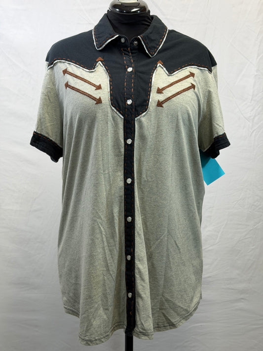 CF59-54 SNAP FRONT YIPPEE TOP 1X