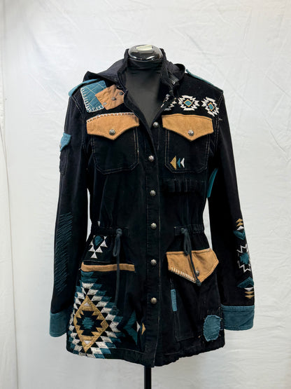 CF47-40 BLK CORD JACKET L
