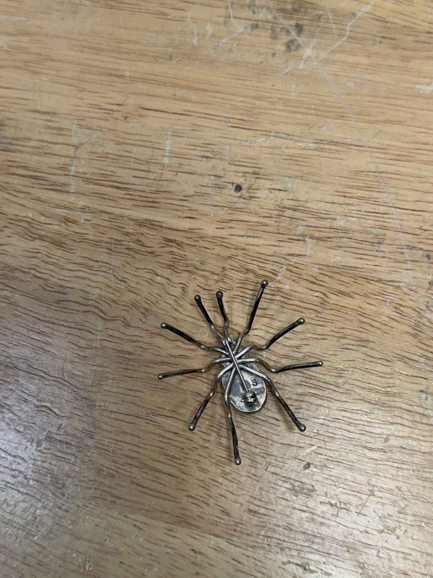 CF105-123 SS & TURQ SPIDER