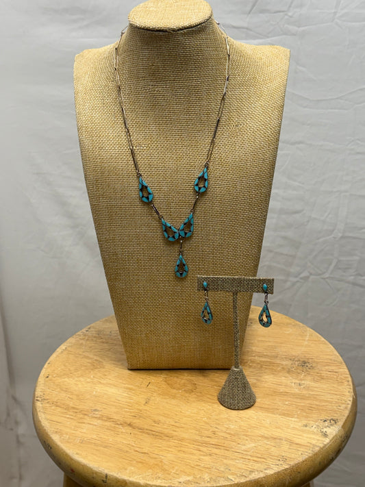 CF105-126 NECKLACE & EARRINGS SET