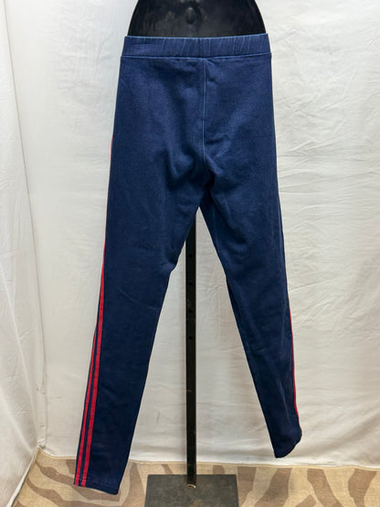 CF47-50 DENIM LEGGING W/ RED STRIPES L