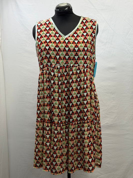 CF38-64 HORSESHOE VELVET DRESS M