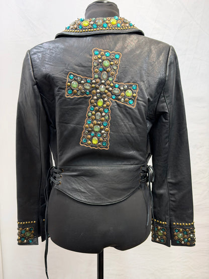 CF110-7 BLK MOTO CROSS JACKET M