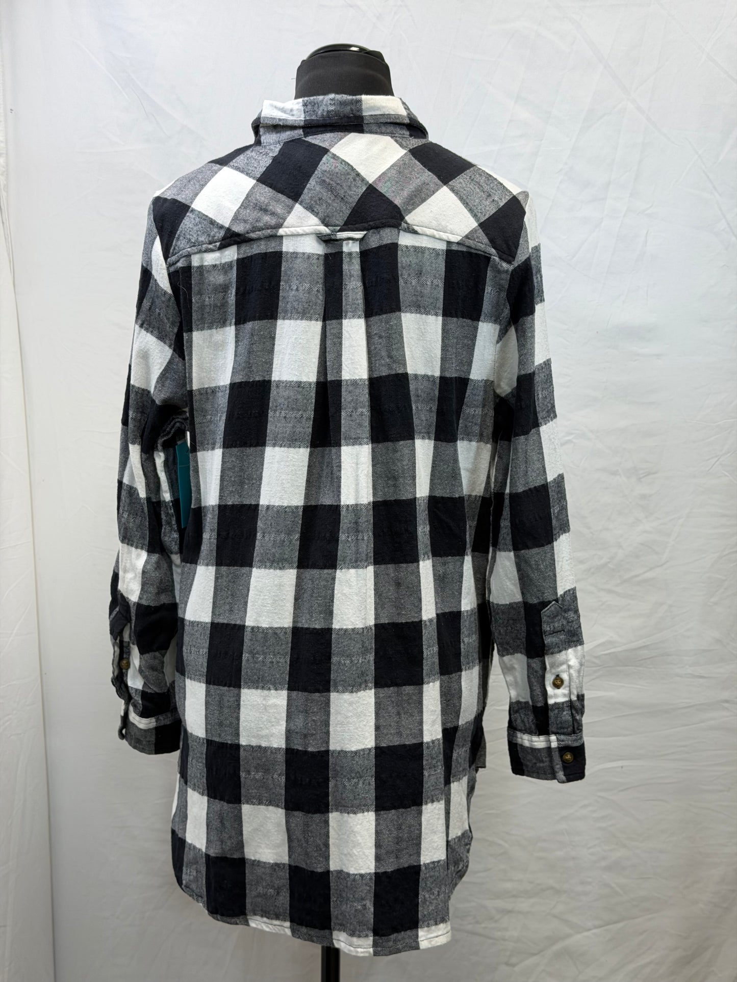 CF110-35 TASHA BUFFALO PLAID TOP L