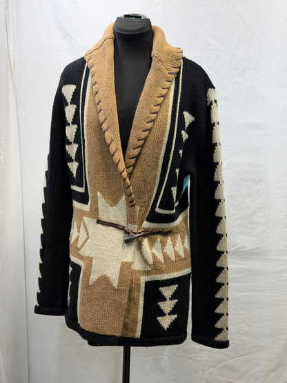 CF110-32 ROJA BLK/TAN CARDI L