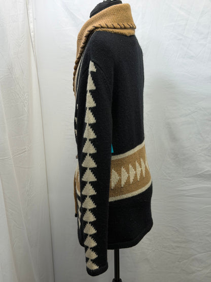 CF110-32 ROJA BLK/TAN CARDI L