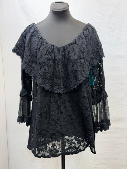 CF110-17 ROJA LACE TOP S