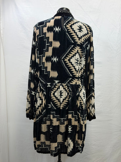 CF105-127 BANKHEAD BLANKET DRESS 2X