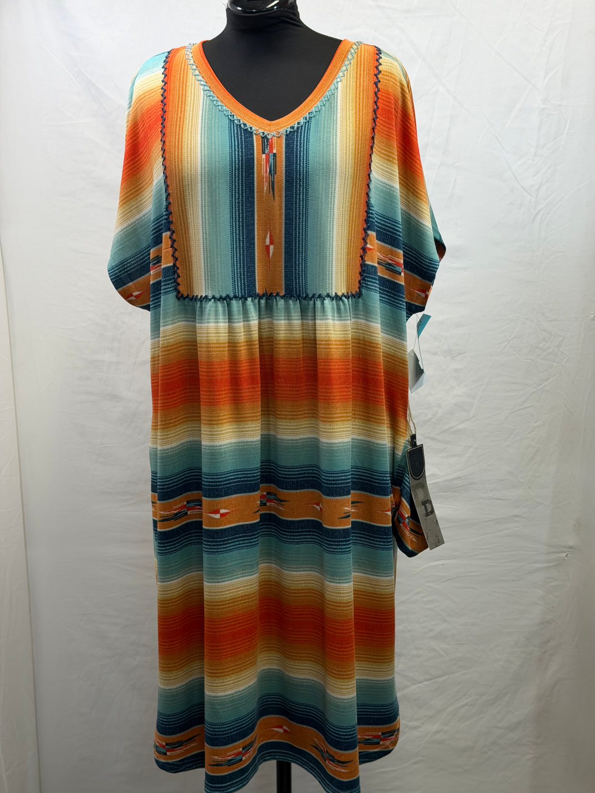 CF105-133 PONY SHOW DRESS 2X