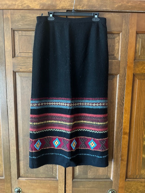 CF5-4 DDR WOOL SKIRT-LARGE