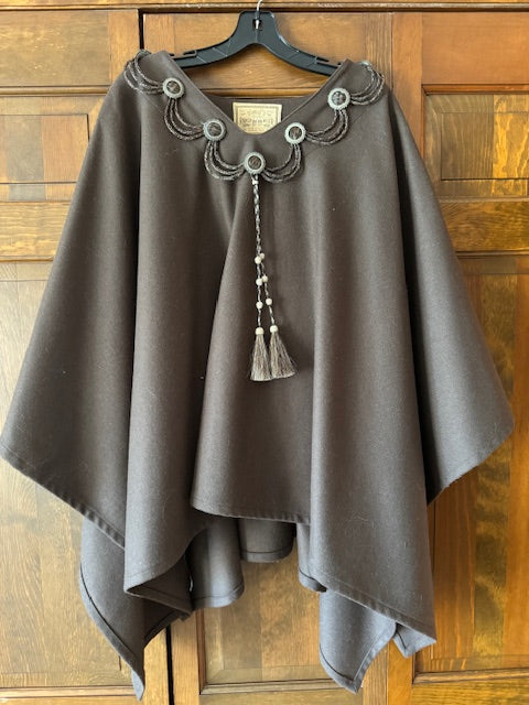 CF5-10 VINTAGE PONCHO-MED