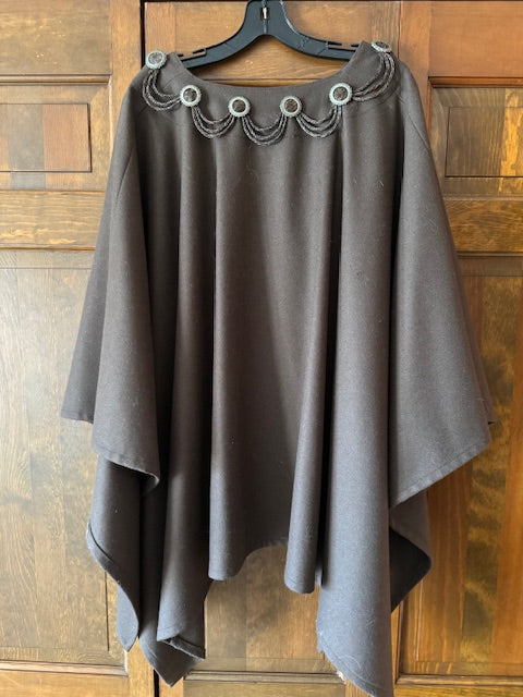 CF5-10 VINTAGE PONCHO-MED