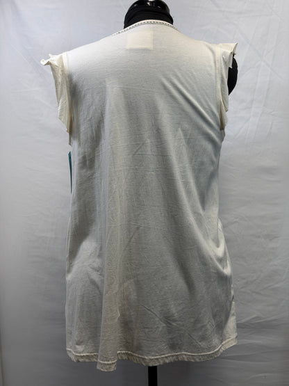 CF112-10 V NECK FLUTTER SLV TOP XL