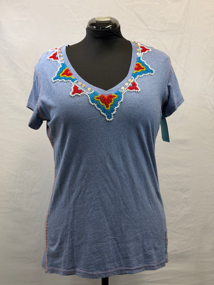 CF112-21 BLUE THUNDERBIRD TOP L