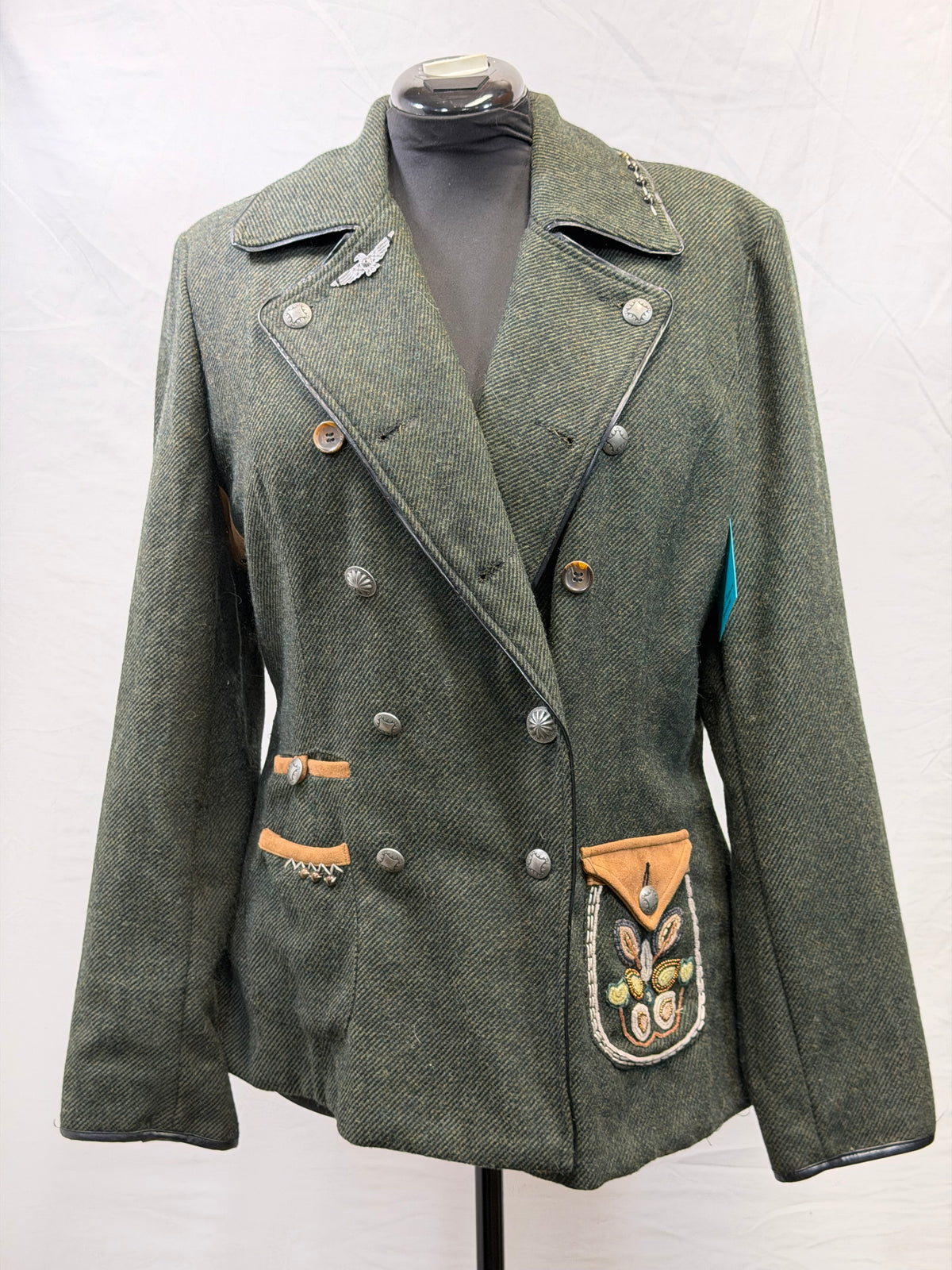 CF112-19 MULTI BUTTON JACKET L