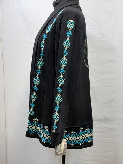 CF112-13 TASHA POLIZZA HORSE CARDI XL