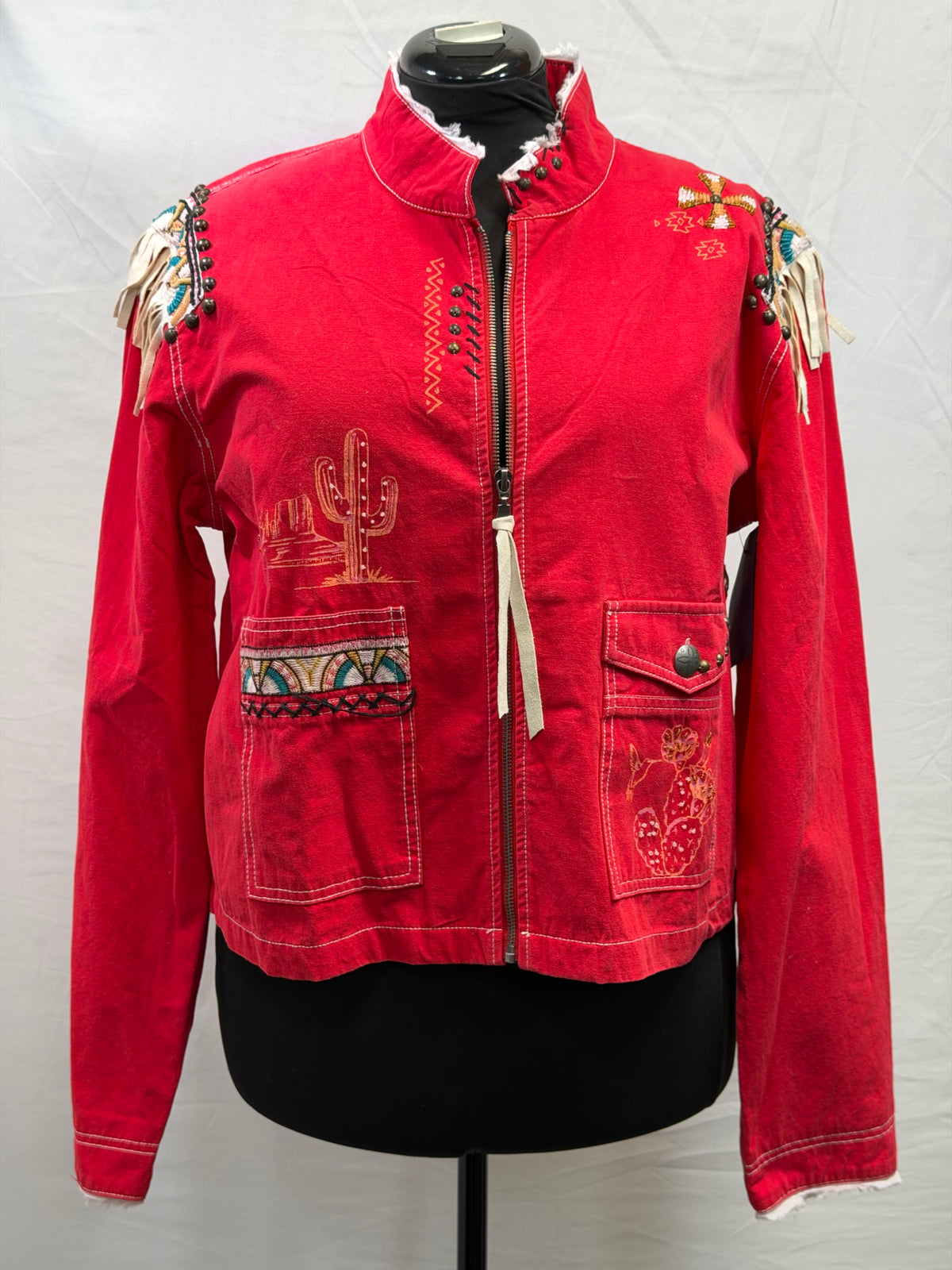 CF106-15 RED JACKALOPE JACKET L