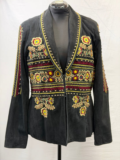 CF111-11 SHAWL NECK BLAZER L