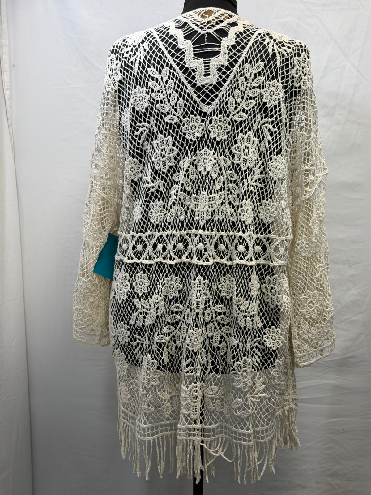CF111-20 CROCHET CARDIGAN L/XL
