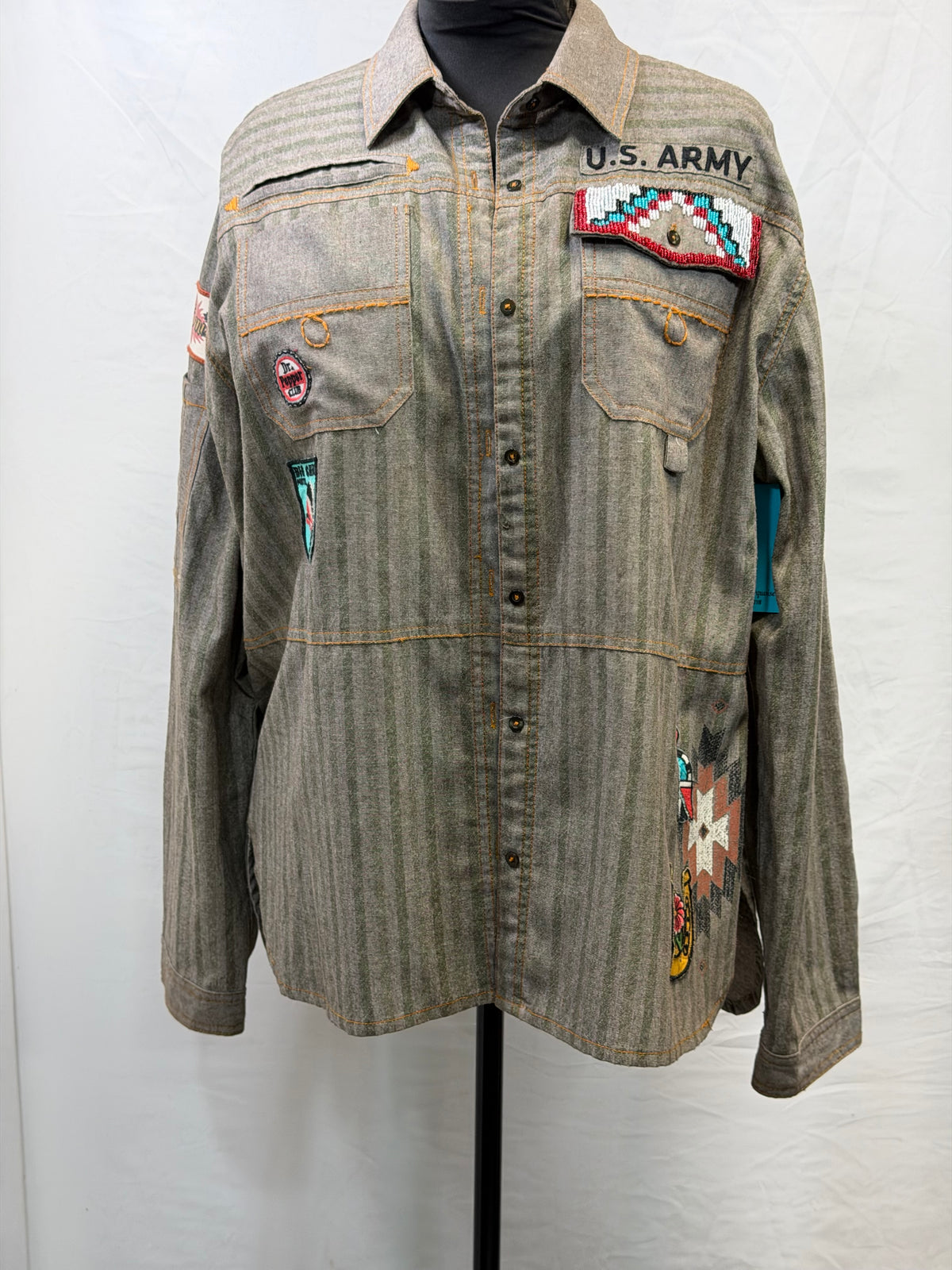 CF111-14 ARMY JACKET XL