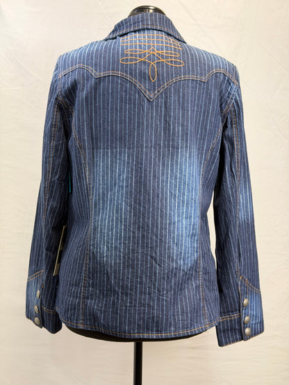 CF33-215 BOOT STITCHED STRIPE JACKET XL