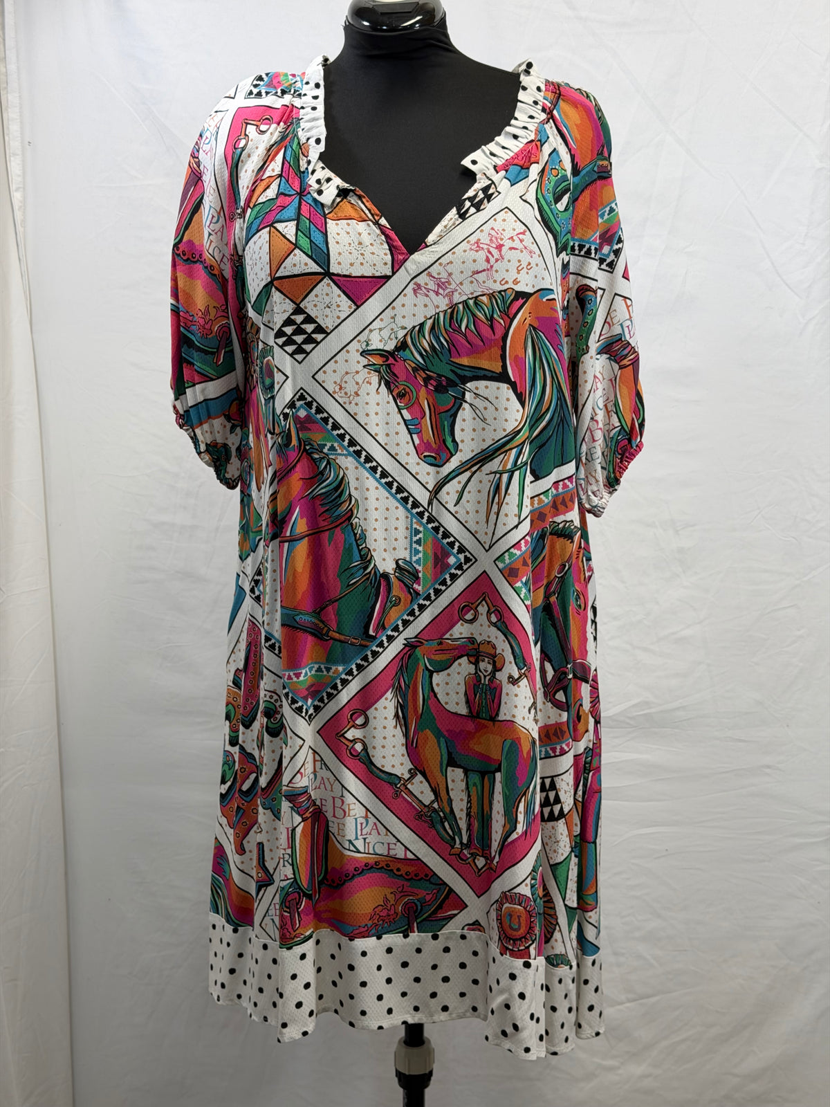 CF33-217 HOWDY DRESS M