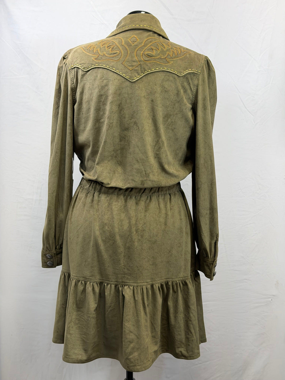 CF33-228 MOSS HONKY TONK DRESS L