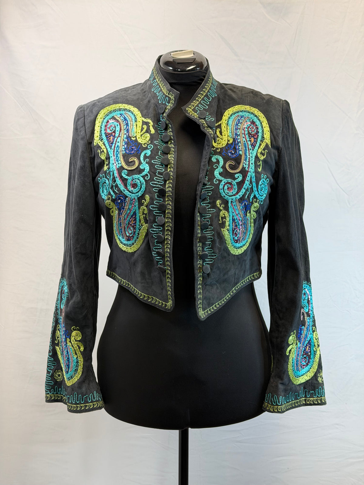CF109-21 BLK/GRN/TURQ BOLERO M