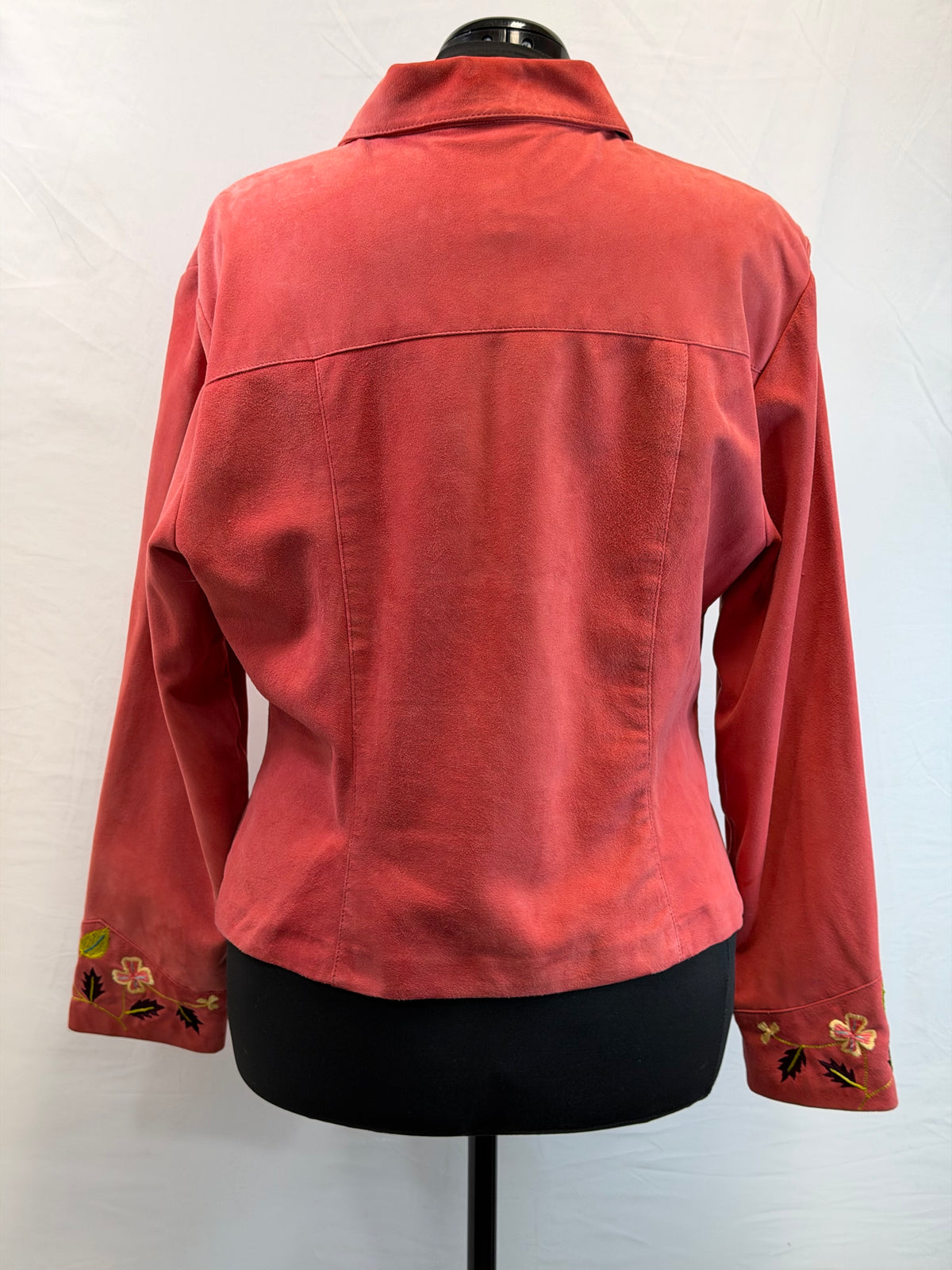 CF109-11 SALMON SUEDE JACKET L