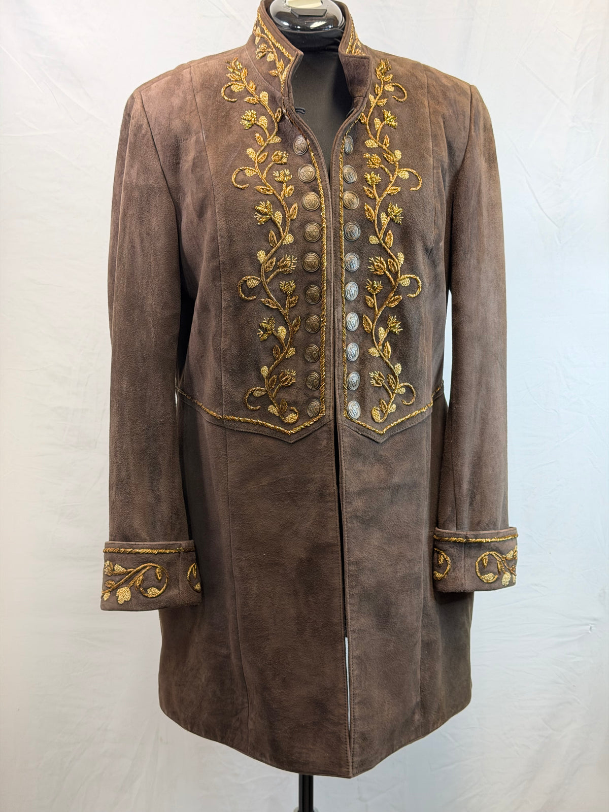 CF109-16 BROWN 3/4 LENGTH JACKET XL