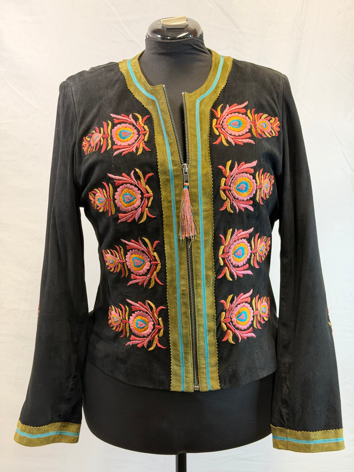 CF109-17 BLK/GRN/PINK JACKET M