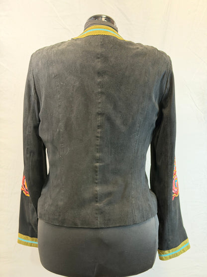 CF109-17 BLK/GRN/PINK JACKET M